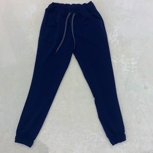 Jaanuu small navy scrub bottoms